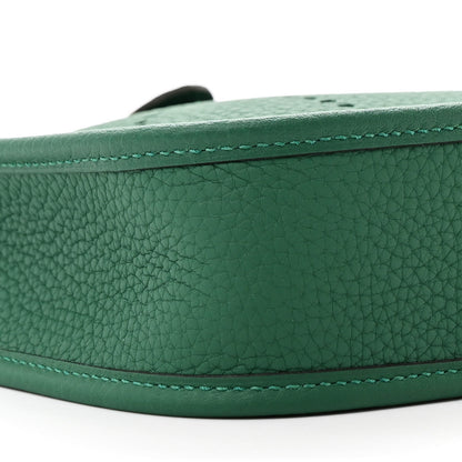Hermes Taurillon Clemence Evelyne TPM Vert Moyen 9 of 11