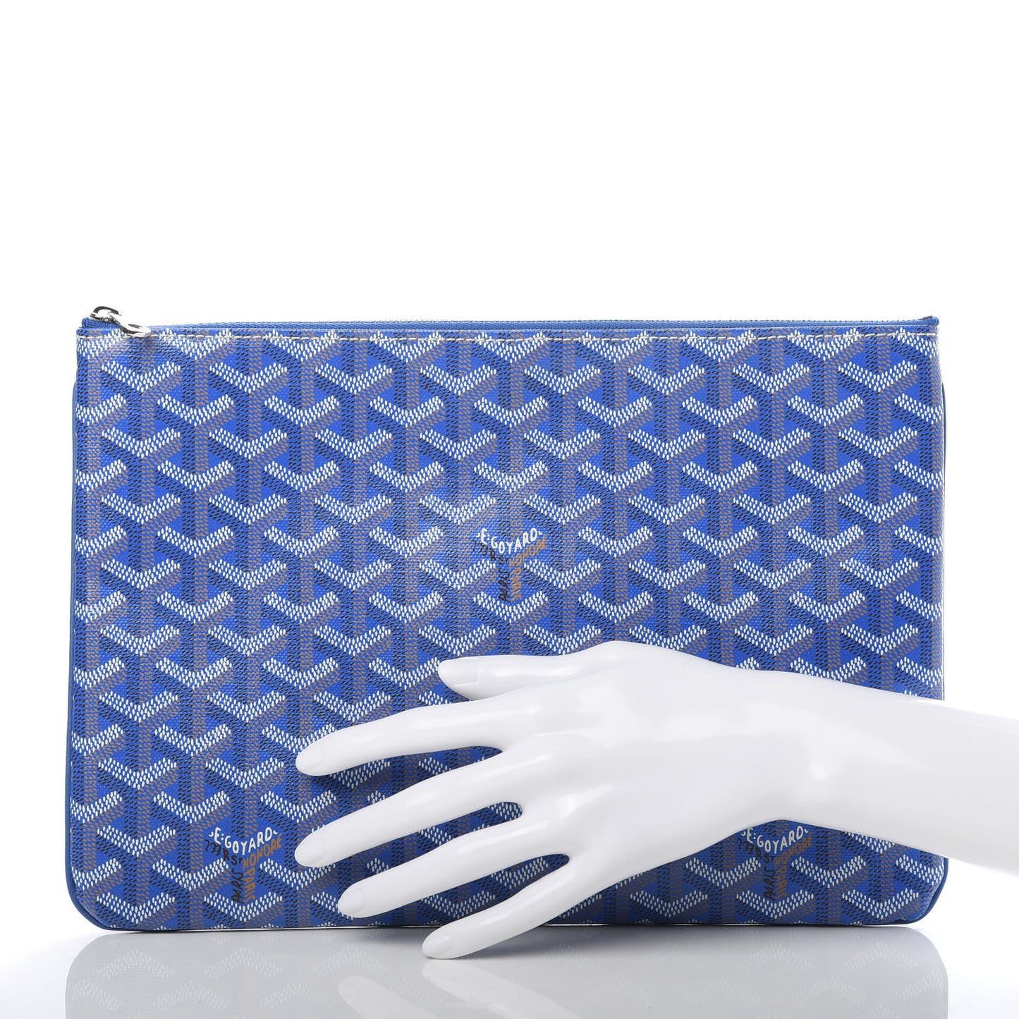 Goyardine Senat Pochette MM Sky Blue