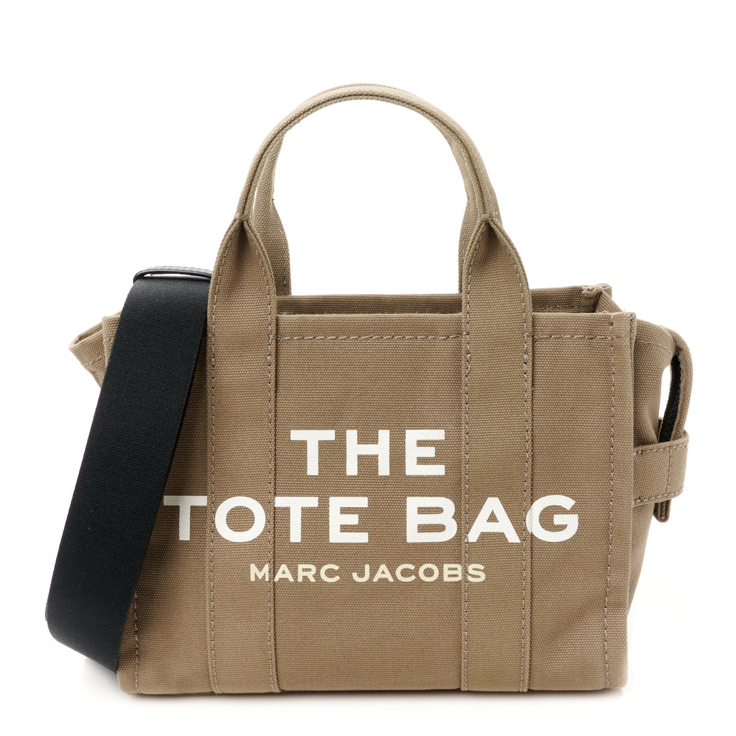 Cotton Canvas Small The Traveler Tote Bag Slate Green