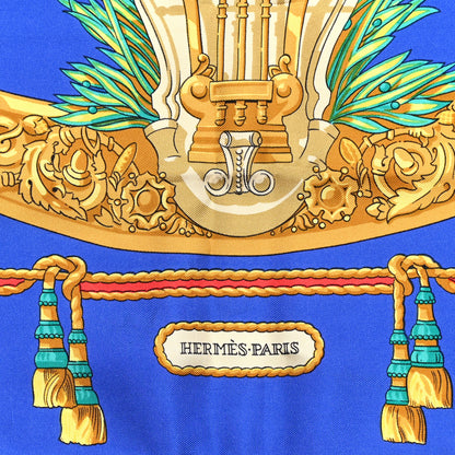 Hermes Silk Hommage A Charles Garnier Architecte De L'Opera De Paris Scarf 90 2 of 6