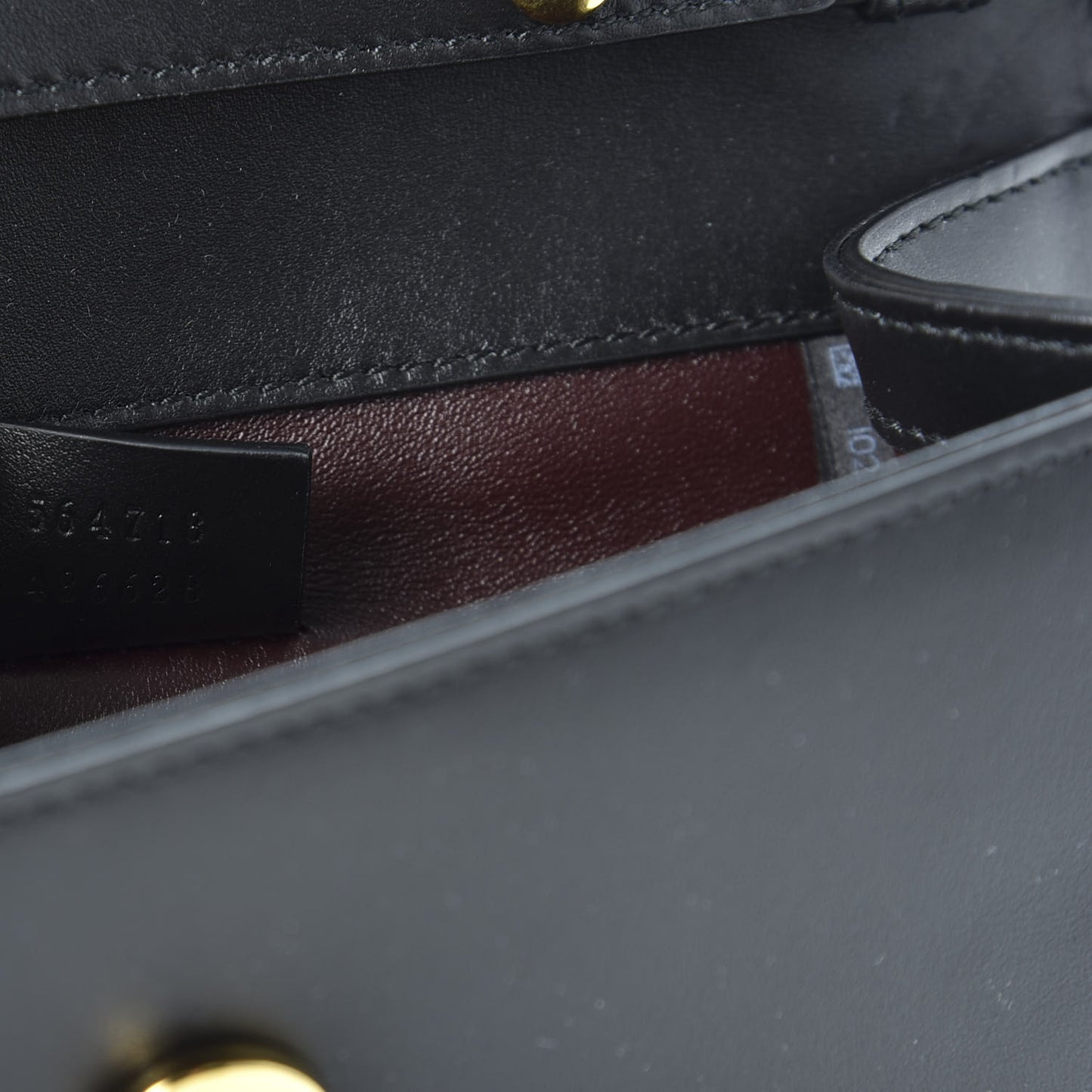 Smooth Calfskin Mini Zumi Shoulder Bag Black