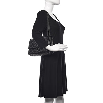 Chanel Aged Calfskin Quilted 2.55 Reissue 226 Flap So Black 2 of 10