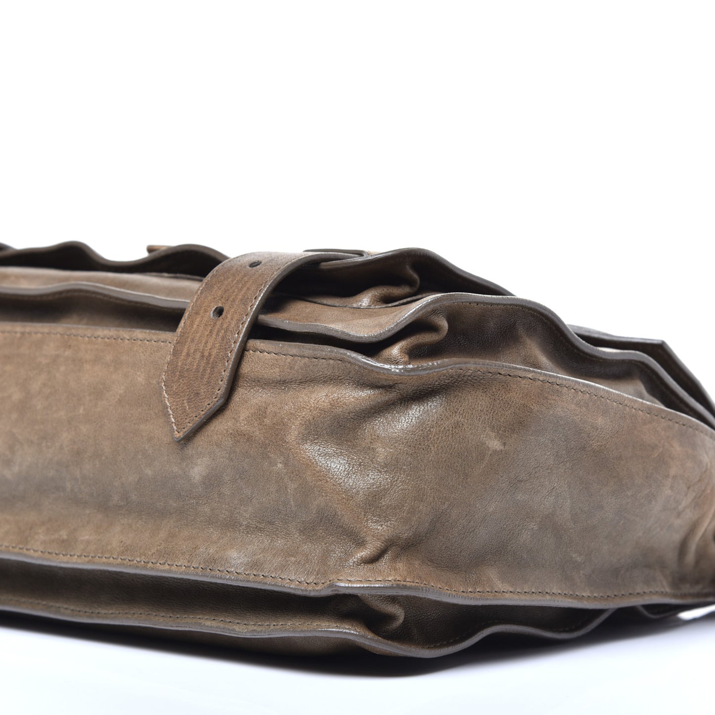 Lambskin Medium PS1 Satchel Military