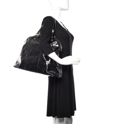Saint Laurent Patent Oversized Muse Black 2 of 13