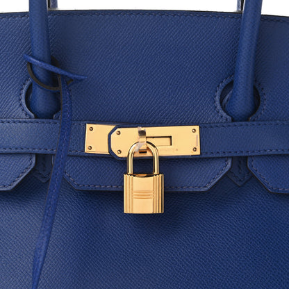 Hermes Epsom Birkin 35 Bleu Electrique 7 of 9
