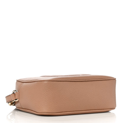 Gucci Pebbled Calfskin Small Soho Disco Bag Camelia 4 of 11