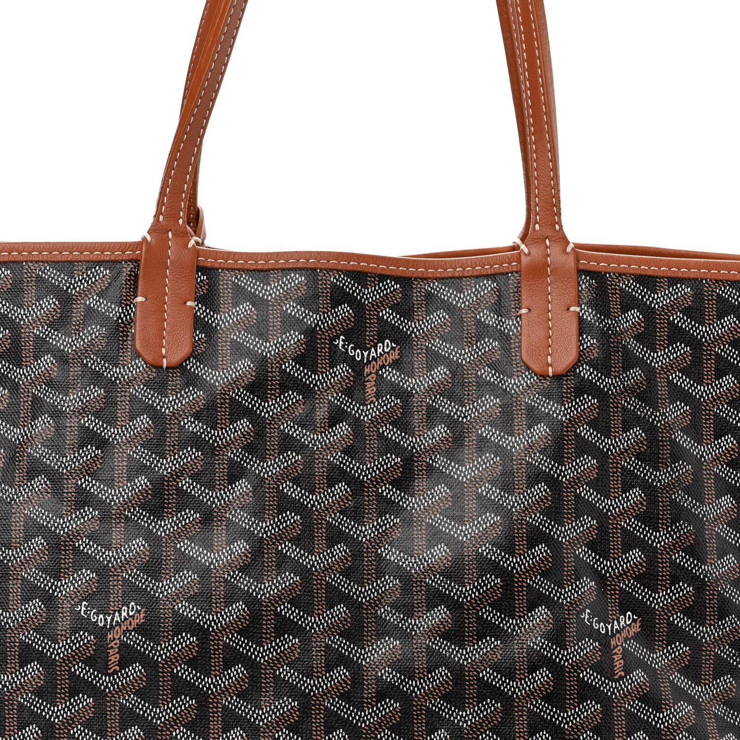 Goyard Goyardine Saint Louis PM Black Gold 10 of 16