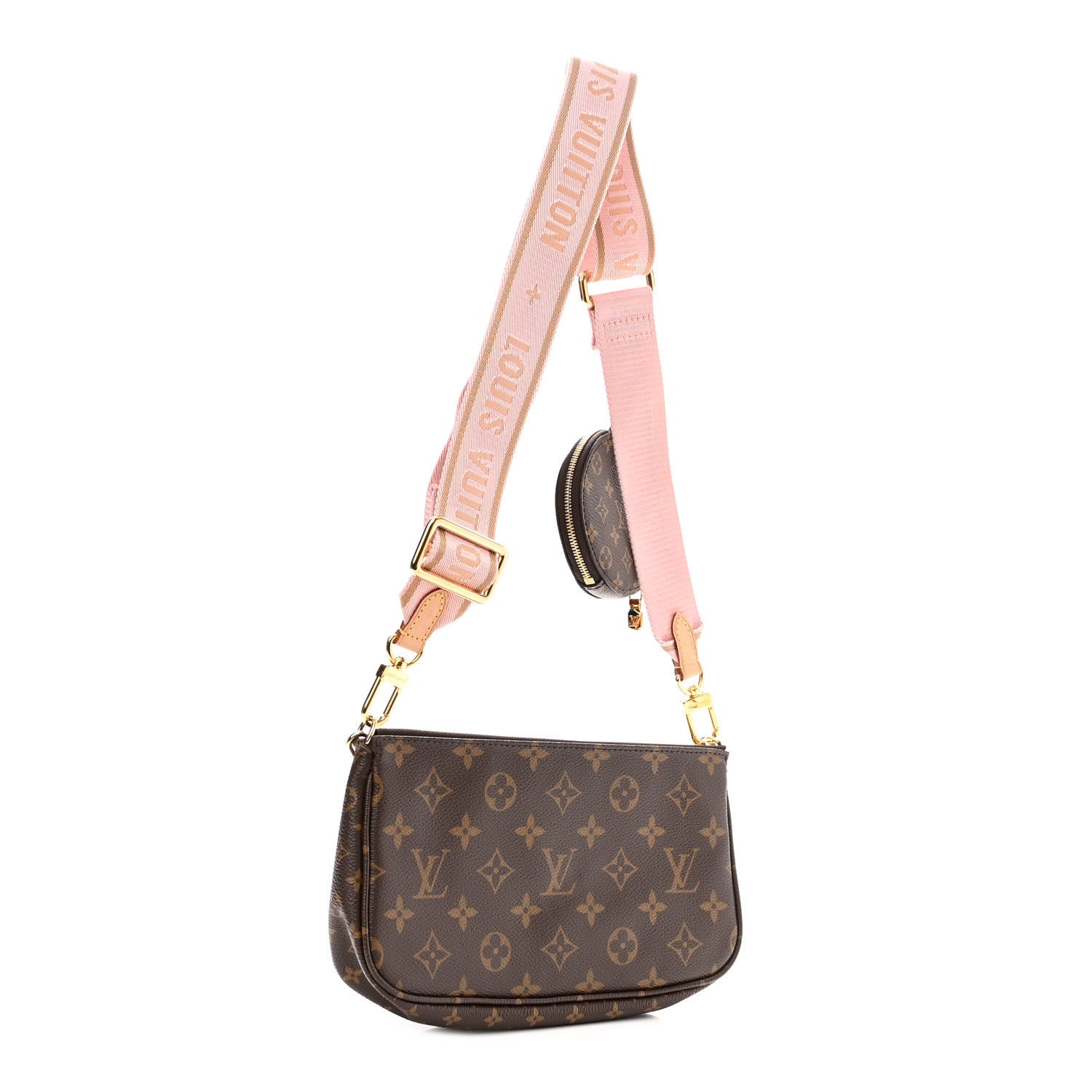Louis Vuitton Monogram Multi Pochette Accessories Rose Clair 3 of 10