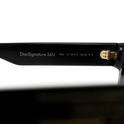 Christian Dior Diorsignature S6U Square Sunglasses Black 5 of 8