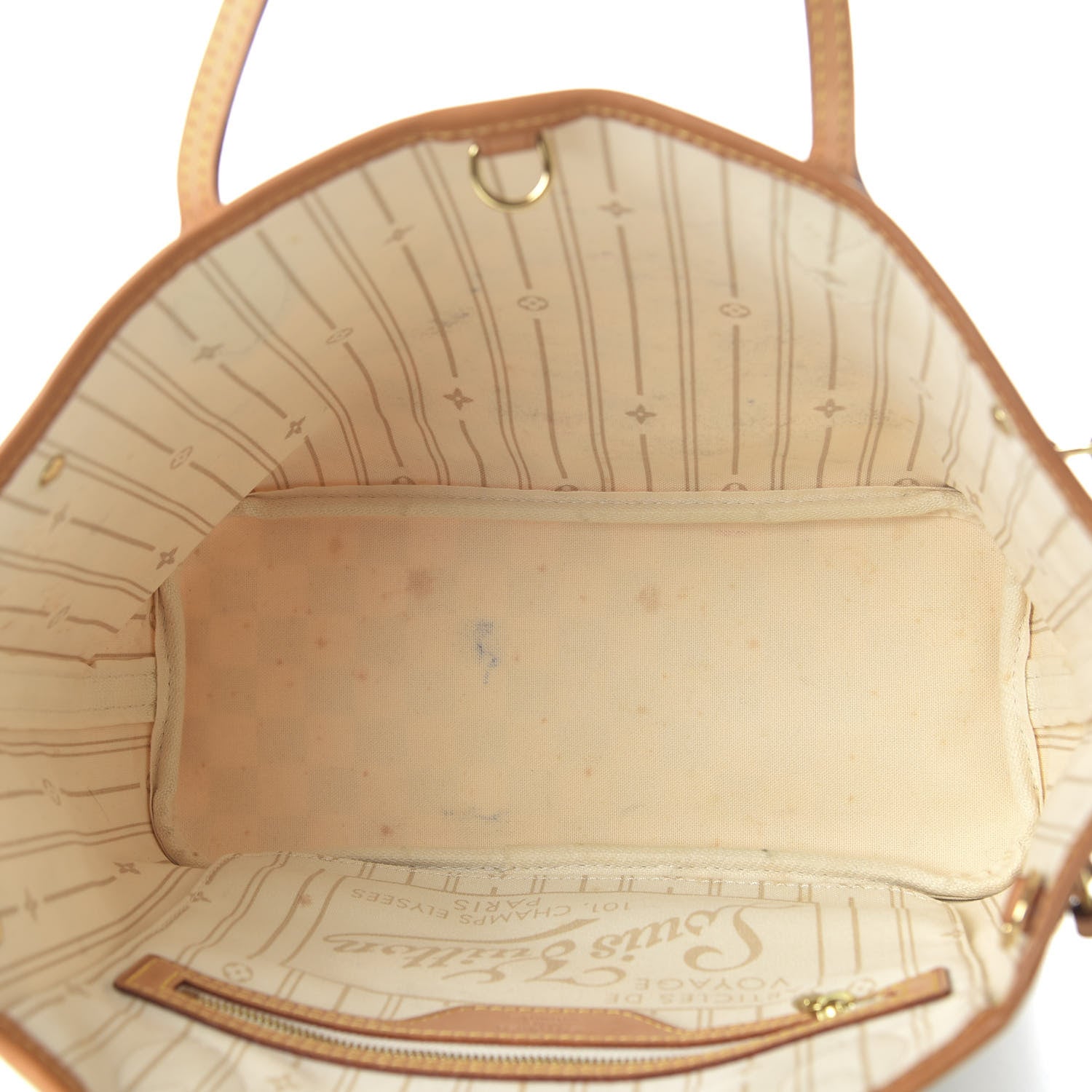 Louis Vuitton Damier Azur Neverfull PM 5 of 10