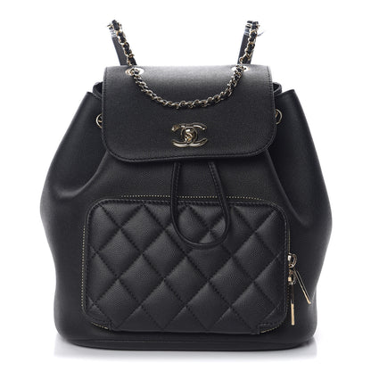 Chanel Caviar Quilted Business Affinity Backpack Black 1 of 10