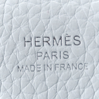 Hermes Evercolor Sac Roulis 23 Bleu Glacier 6 of 12