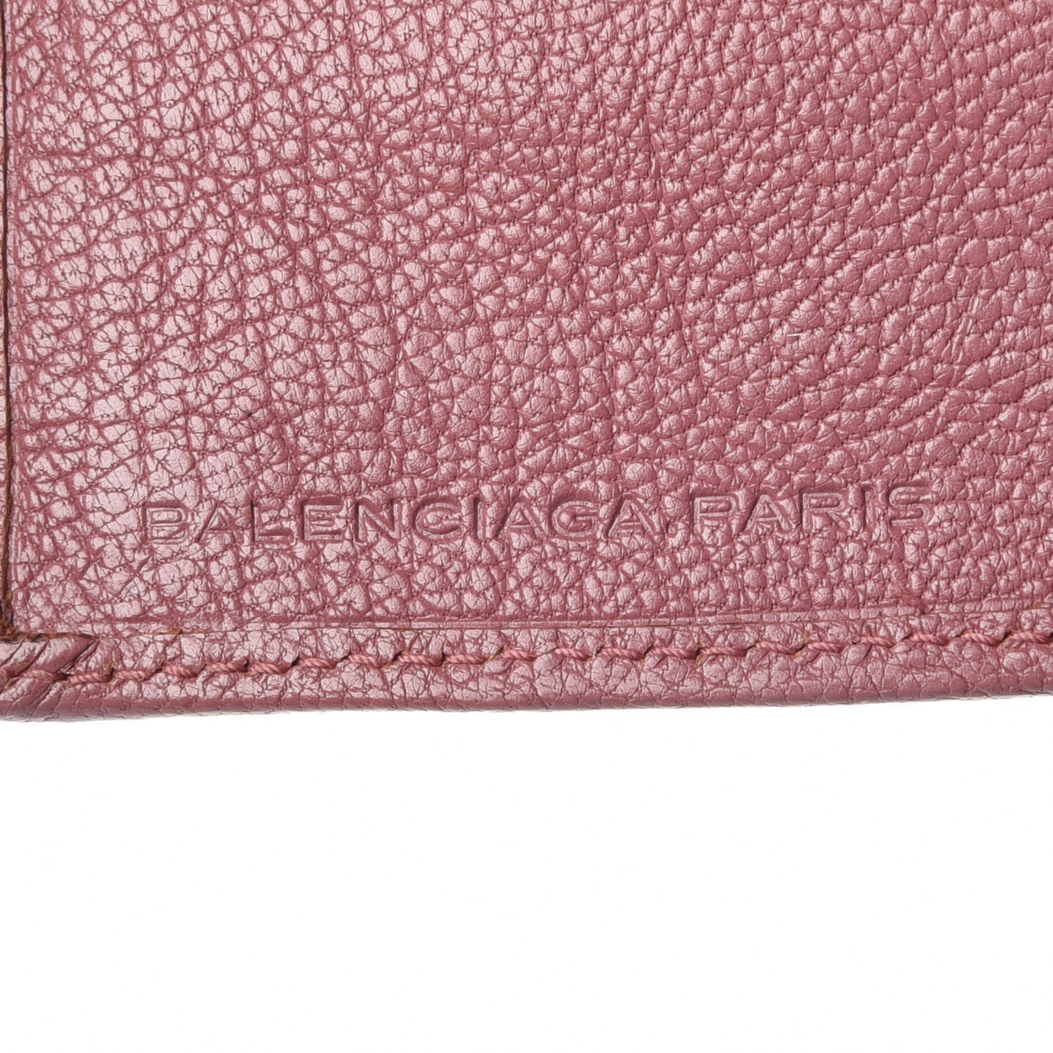Balenciaga Agneau Giant 12 Silver Hardware Money Wallet Rose Bruyere 12 of 16