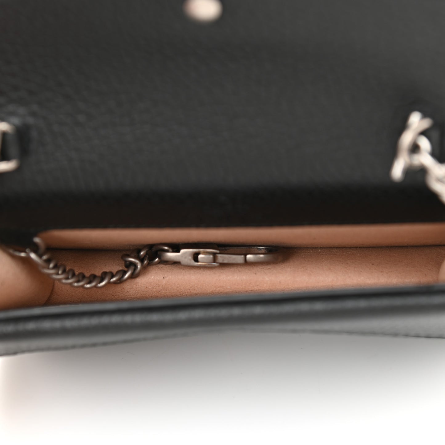 Calfskin Super Mini Dionysus Shoulder Bag Black