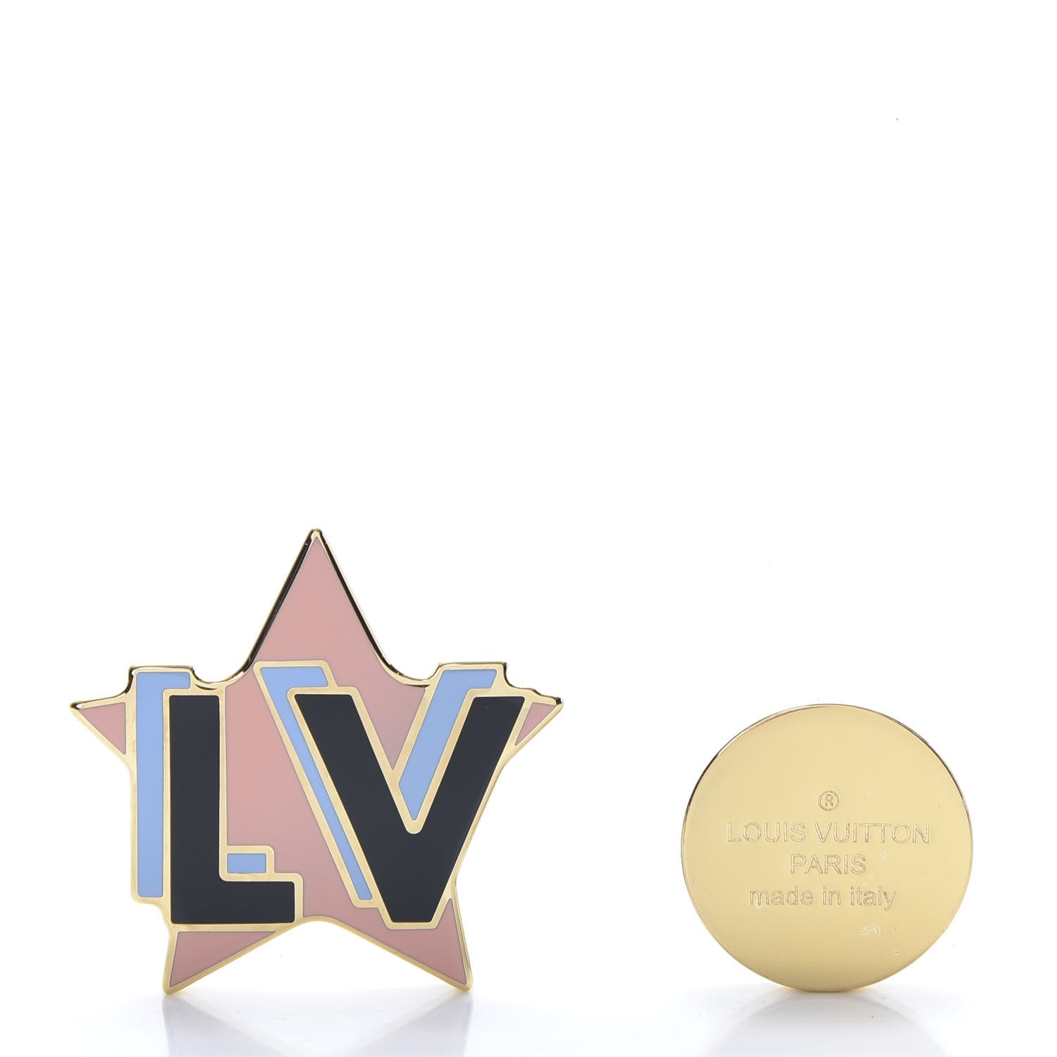 Louis Vuitton LV Summer Feel Star Coin Magnet Brooch 4 of 6