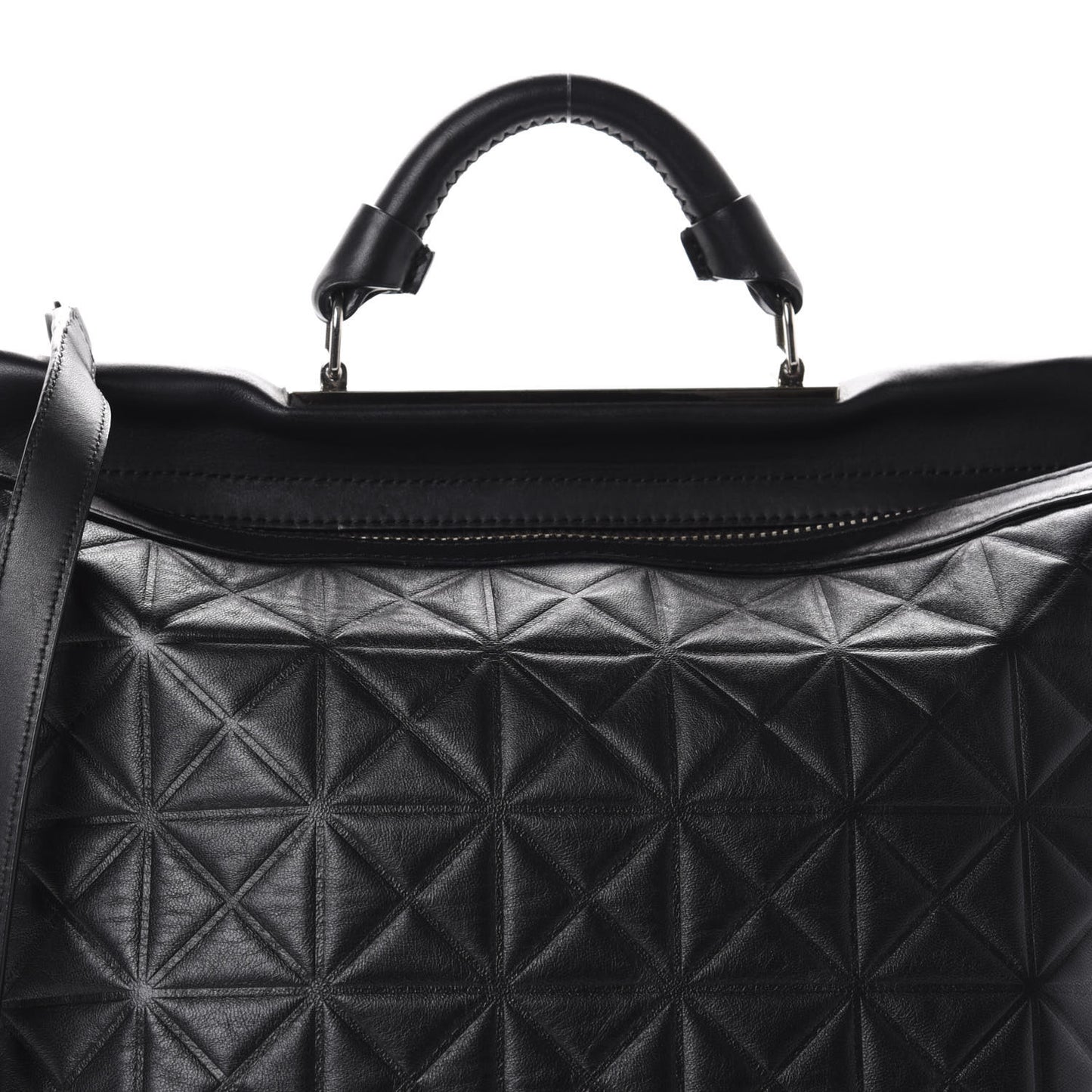 3.1 Calfskin Embossed Large Ryder Satchel Black