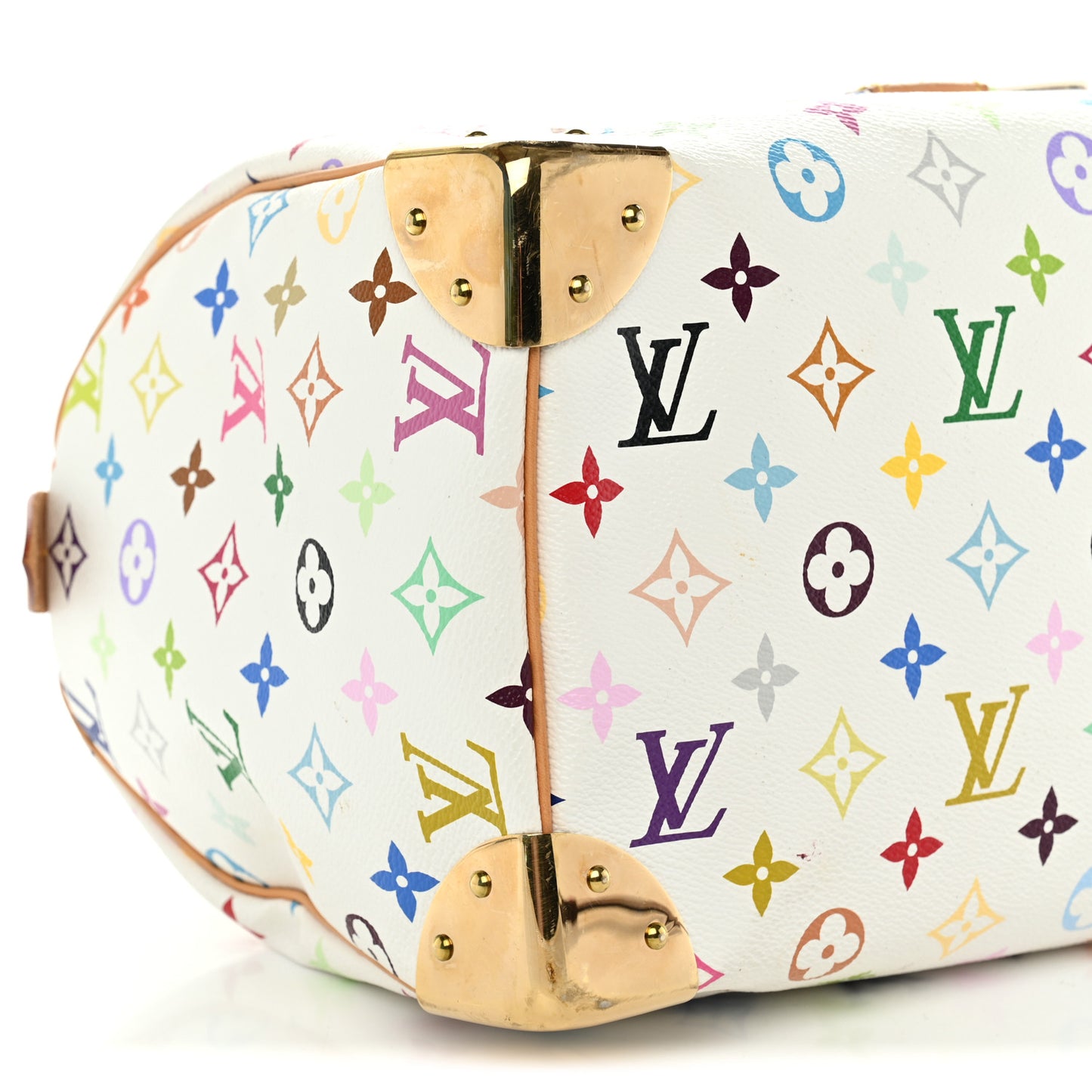 Monogram Multicolor Speedy 30 White