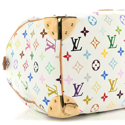 Louis Vuitton Monogram Multicolor Speedy 30 White 9 of 10