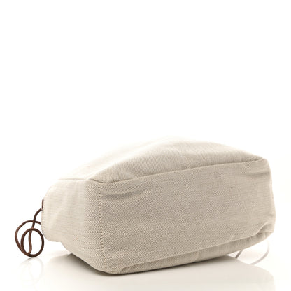 Hermes Canvas Barenia Fourbi 20 PM Pouch Naturel Fauve 4 of 7