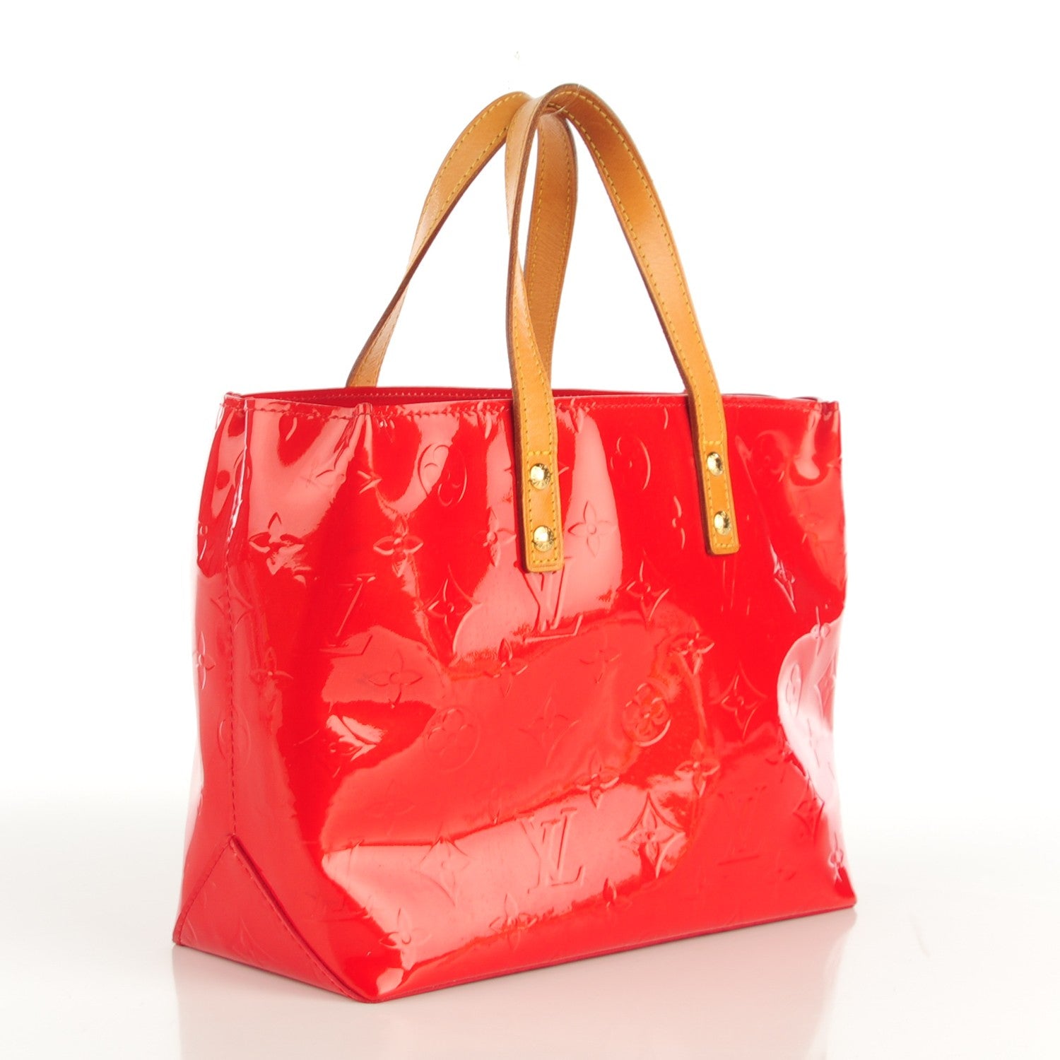 Louis Vuitton Vernis Reade PM Rouge 3 of 11