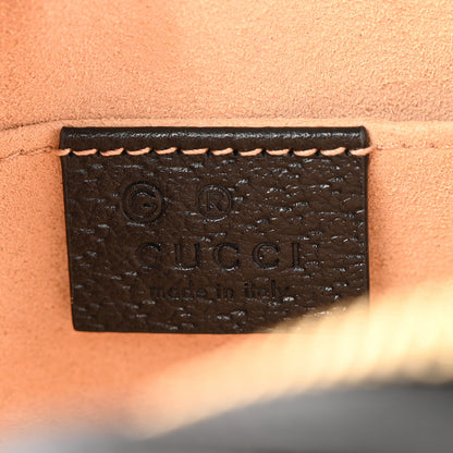Gucci Calfskin Web Mini Ophidia Shoulder Bag Black 6 of 10