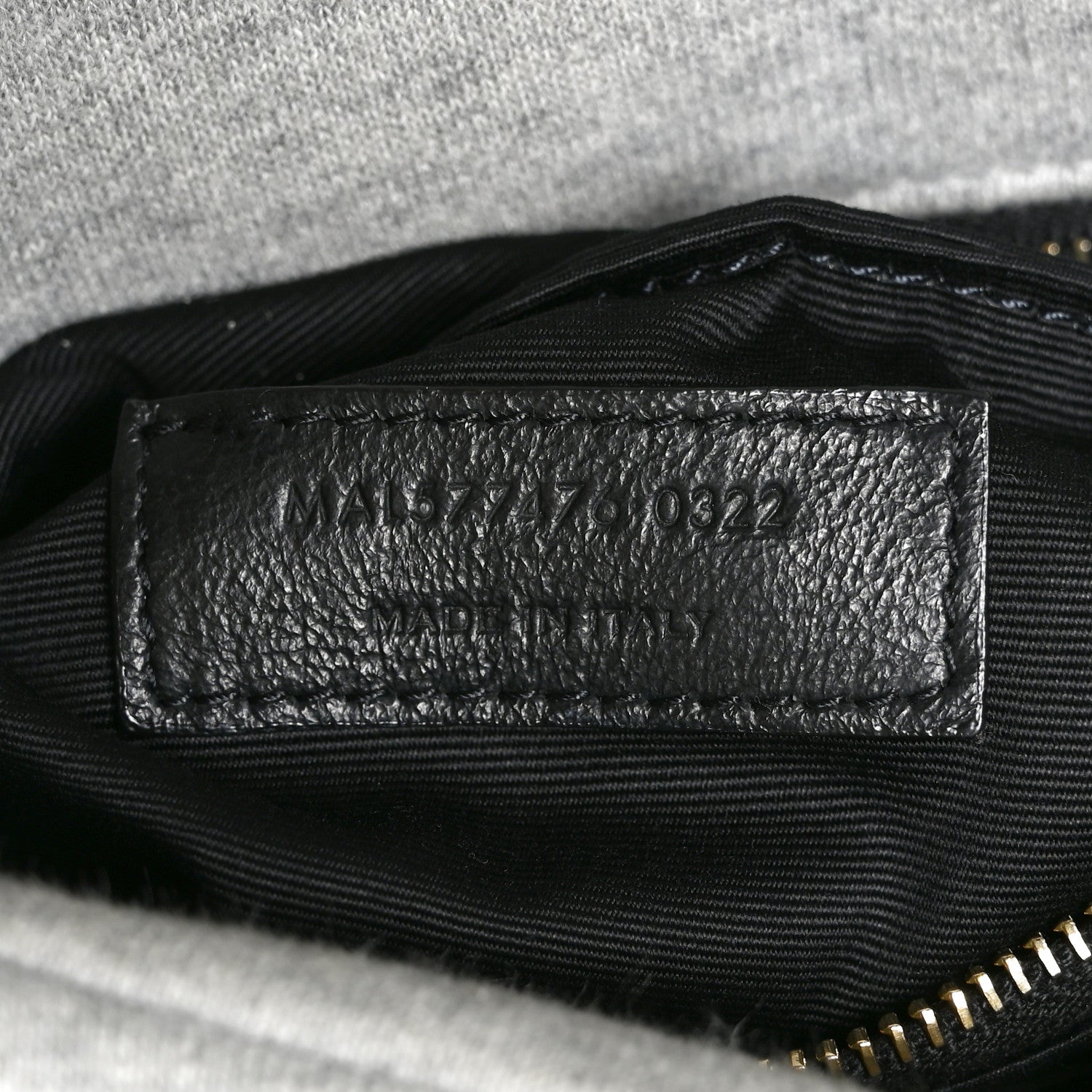 Saint Laurent Jersey Quilted Small Loulou Puffer Monogram Chain Satchel Chalk Beige 7 of 10