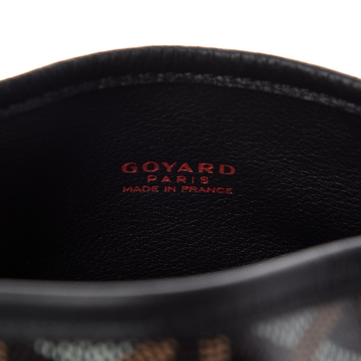 Goyardine Reversible Mini Anjou Black