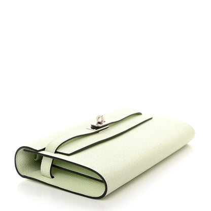 Hermes Epsom Kelly Wallet To Go Vert Fizz 3 of 7