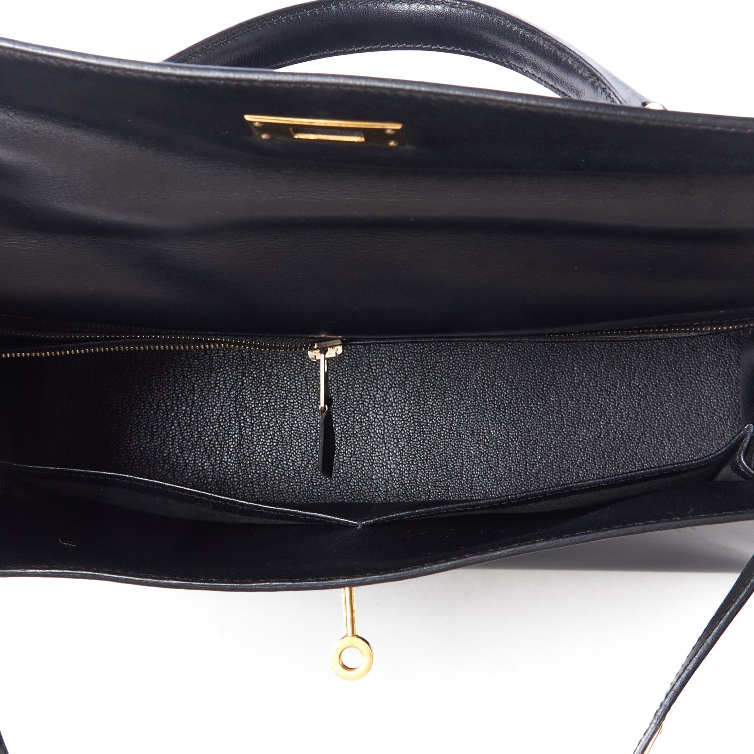 Hermes Box Kelly Retourne 32 Black 13 of 28