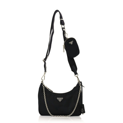 Prada Nylon Re-Edition 2005 Shoulder Bag Black 1 of 9