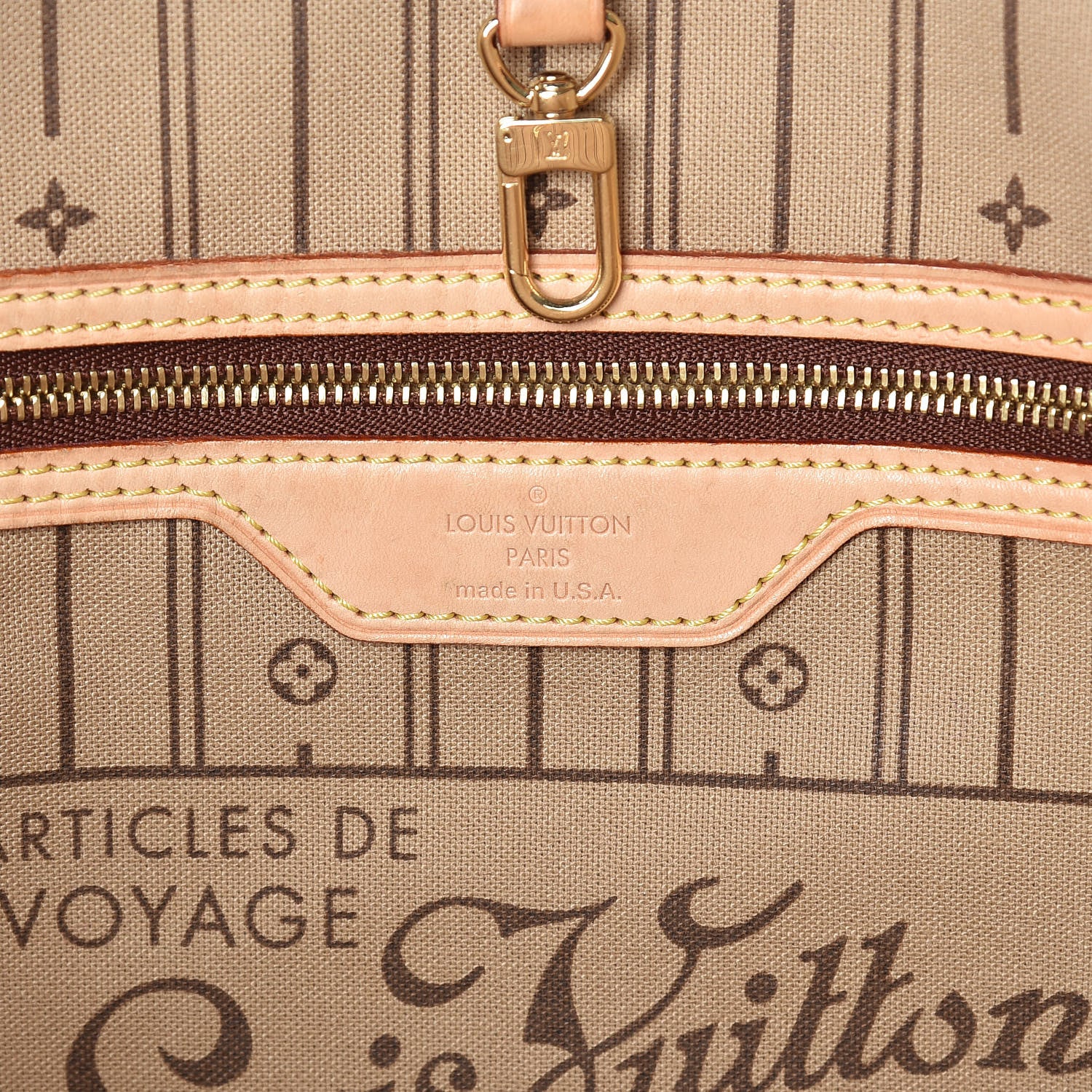 Louis Vuitton Monogram Neverfull MM 6 of 13