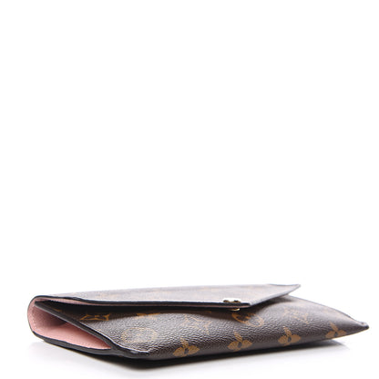 Louis Vuitton Monogram Jeanne Wallet Rose Ballerine 4 of 9