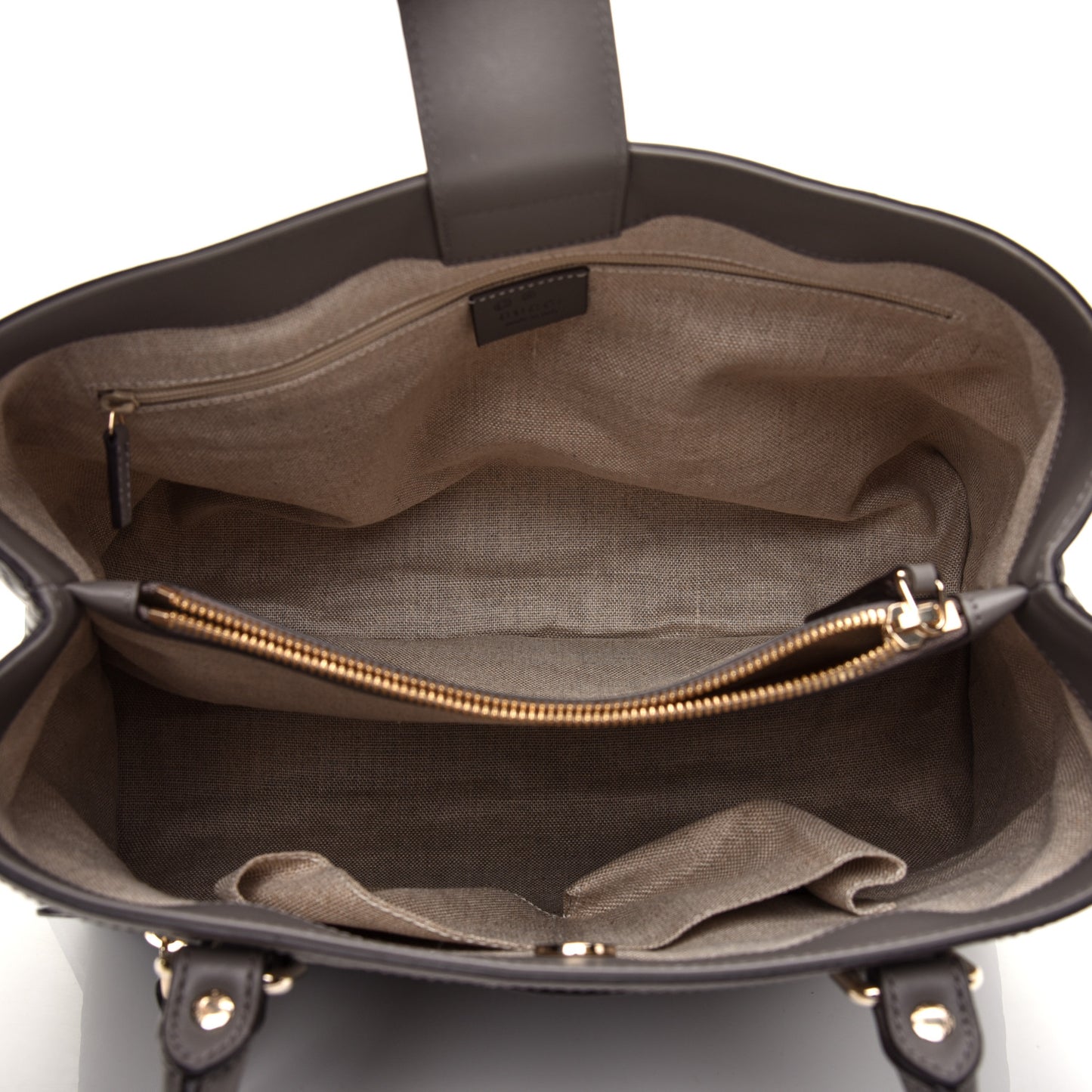Soft Microguccissima Medium Tote Loess