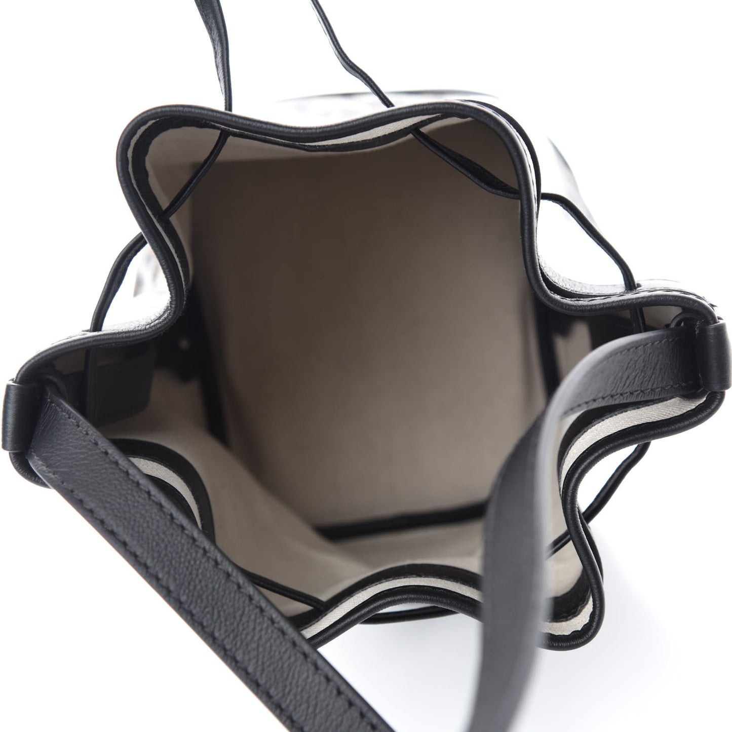 Goyardine Petit Flot Bucket Bag PM Black