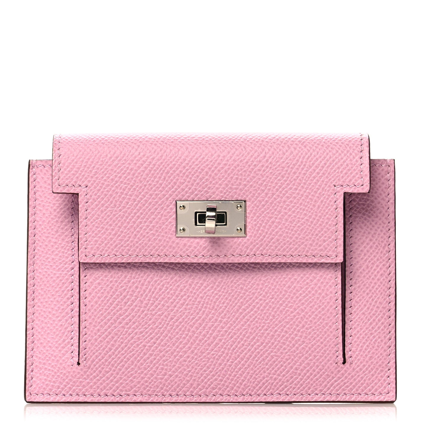 Epsom Kelly Pocket Compact Wallet Mauve Sylvestre