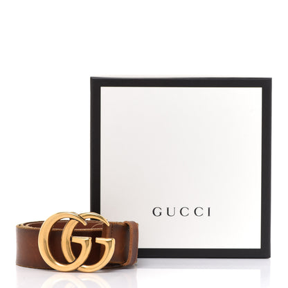 Gucci Faded Calfskin Double G 40mm Belt 90 36 Cuir 5 of 5