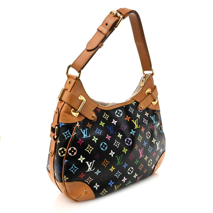 Louis Vuitton Monogram Multicolor Greta Black 3 of 9