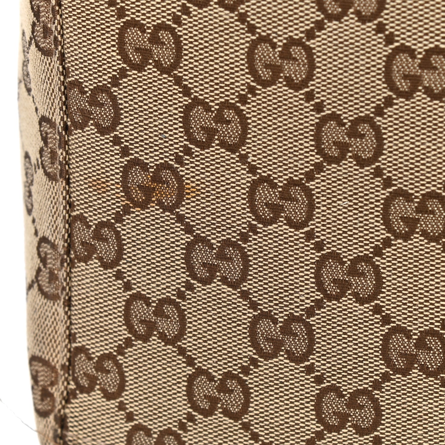 Gucci GG Monogram Web Large Collapsible Carry On Duffle Beige Brown 11 of 11