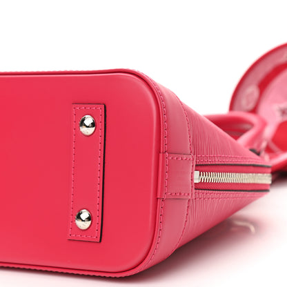 Louis Vuitton Epi Jacquard Alma BB Rose Pondicherry 9 of 9