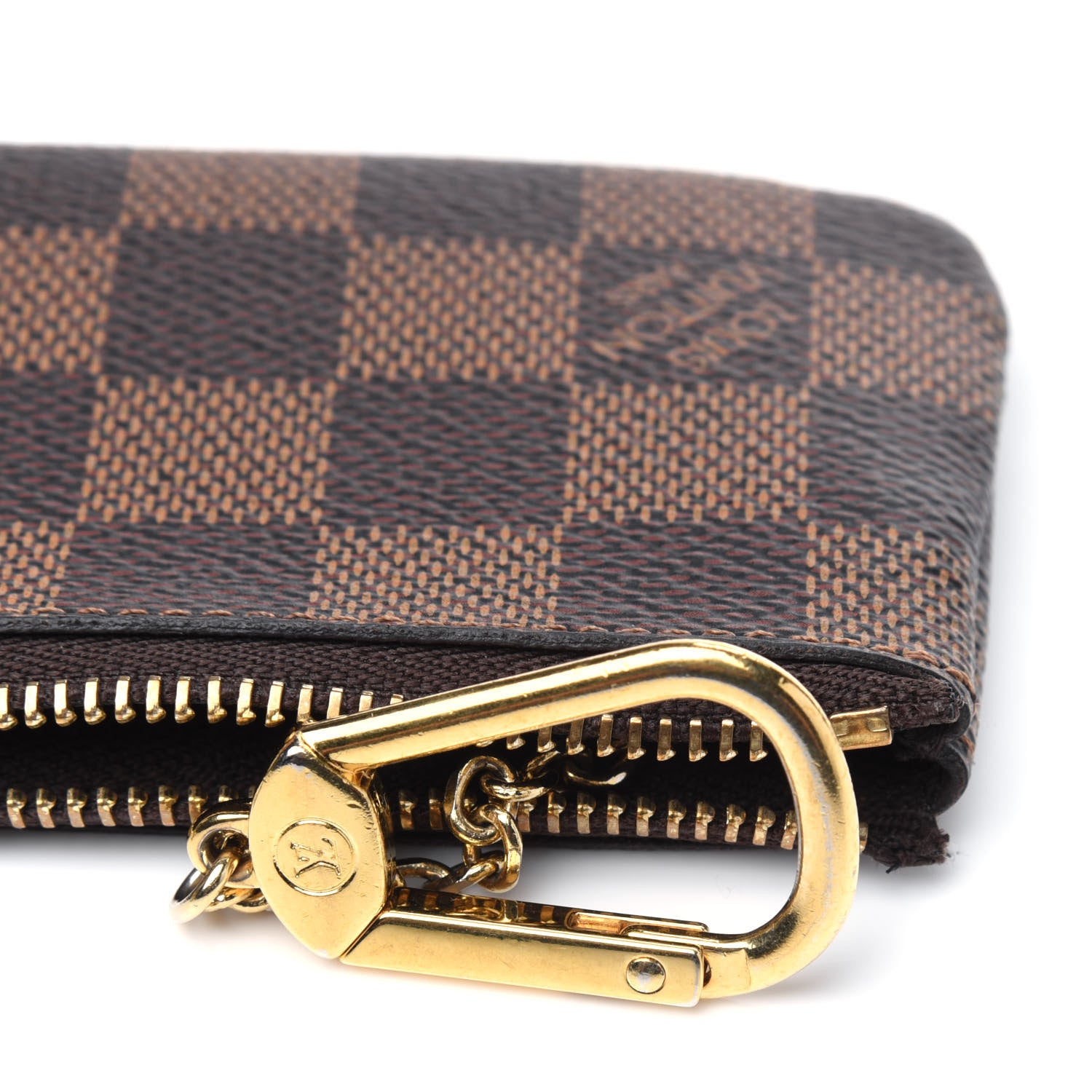 Louis Vuitton Damier Ebene Key Pouch 9 of 12
