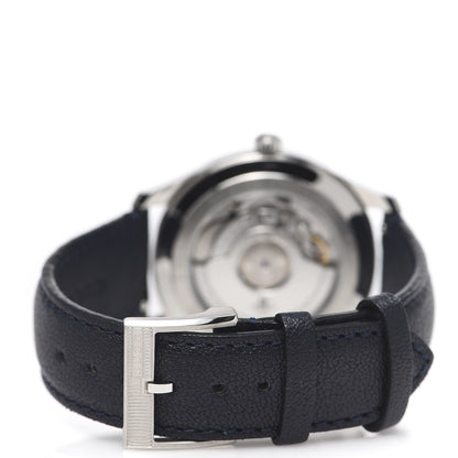 Gucci Stainless Steel Calfskin 40mm G-Timeless Tiger Automatic Watch Navy 4 of 9