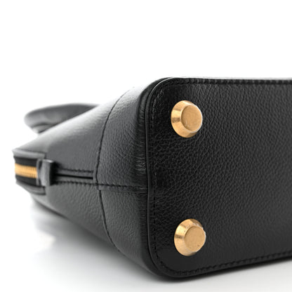 Balenciaga Grained Calfskin XXS Ville Top Handle Bag Black 10 of 11