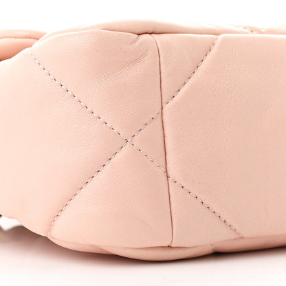 Chanel Lambskin Quilted Medium Chanel 19 Flap Pink 9 of 10