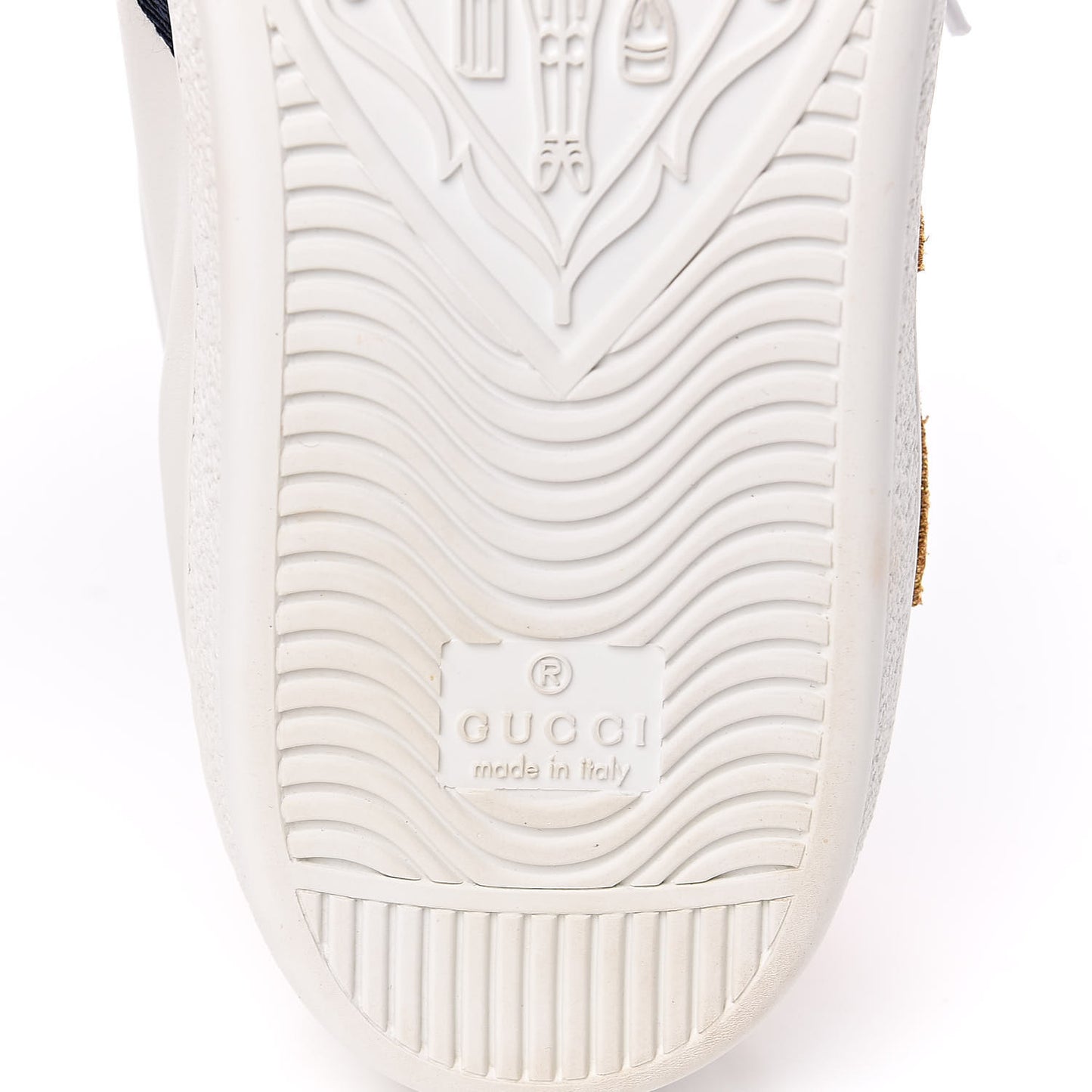 Calfskin Nappa Web LOVED Embroidered Womens Ace Sneakers 40 White Red Flame Notte