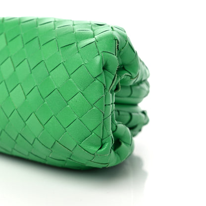 Bottega Veneta Nappa Intrecciato The Mini Pouch Clutch Parakeet 8 of 8
