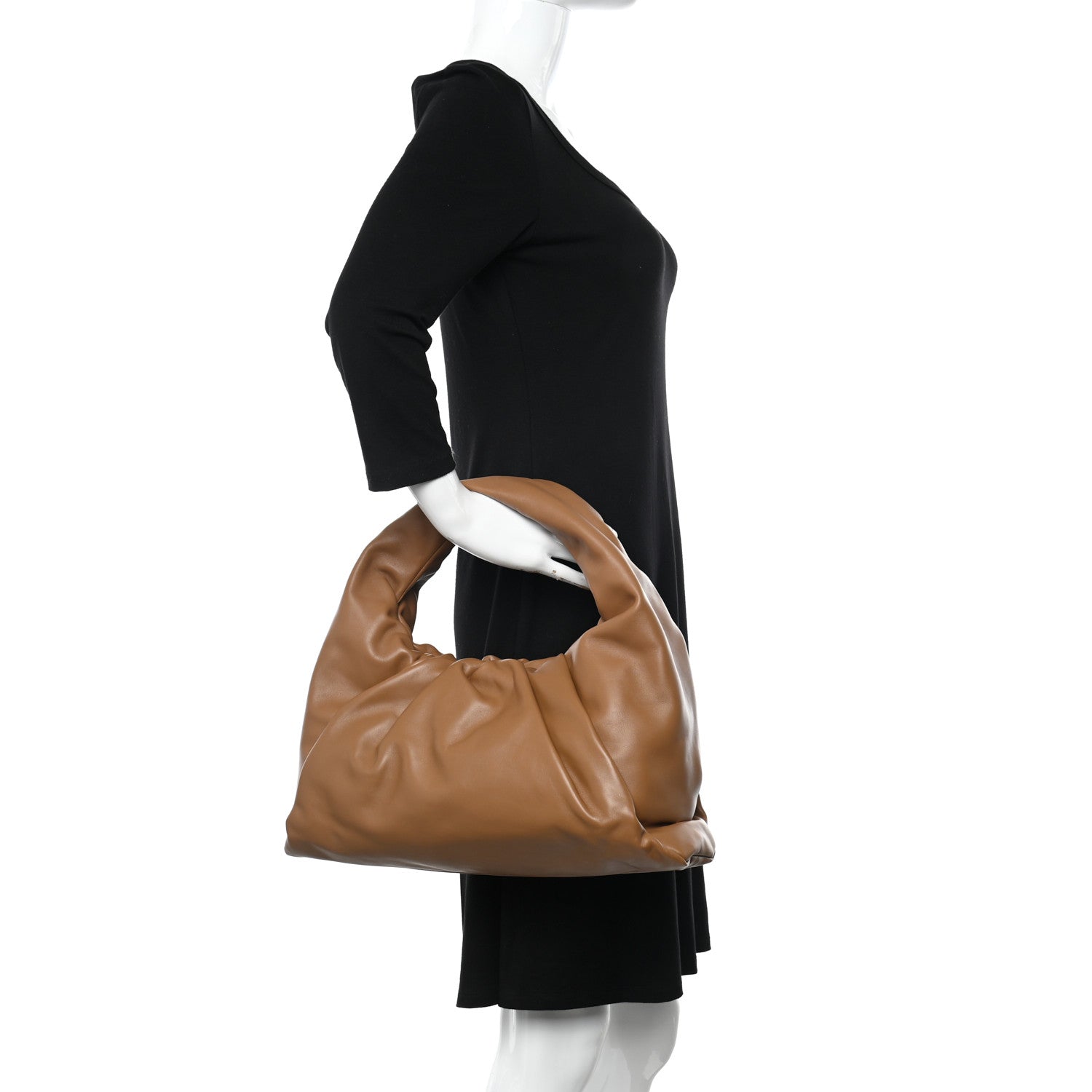 Bottega Veneta Smooth Butter Calfskin Small The Shoulder Pouch Cammello 2 of 10