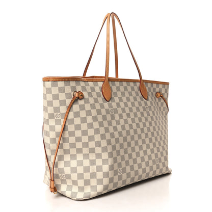 Louis Vuitton Damier Azur Neo Neverfull GM Rose Ballerine 4 of 11