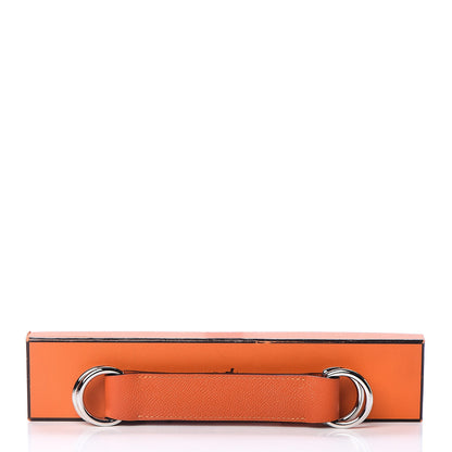 Hermes Epsom Belt Scarf Loop Orange 5 of 5