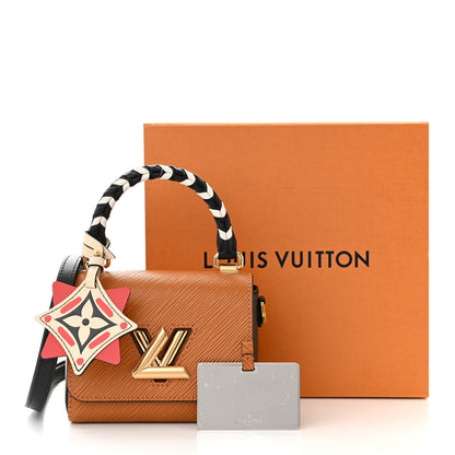 Louis Vuitton Epi Crafty Twist Shoulder Bag Mini Caramel 5 of 11