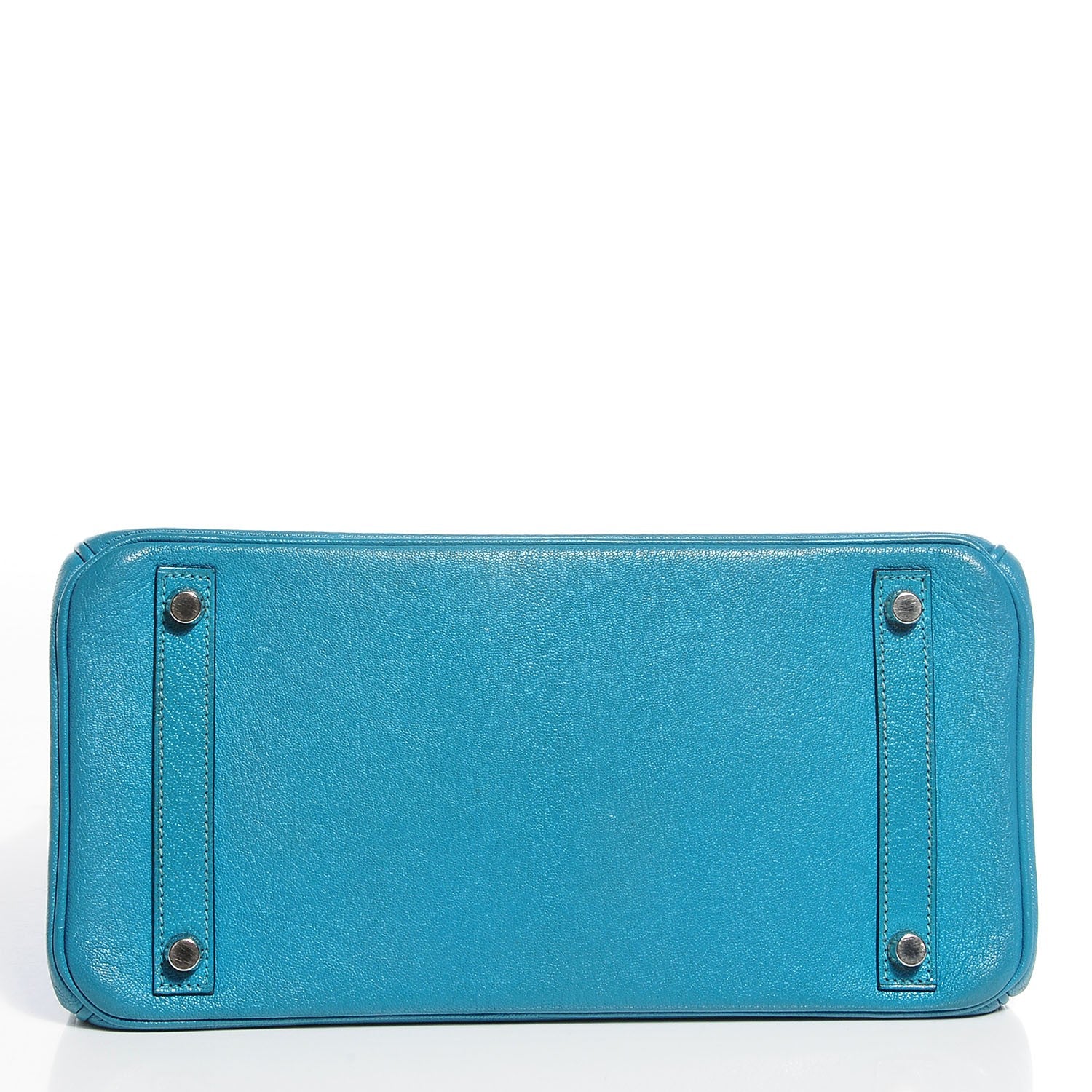 Hermes Chevre de Coromandel Birkin 30 Turquoise 8 of 28